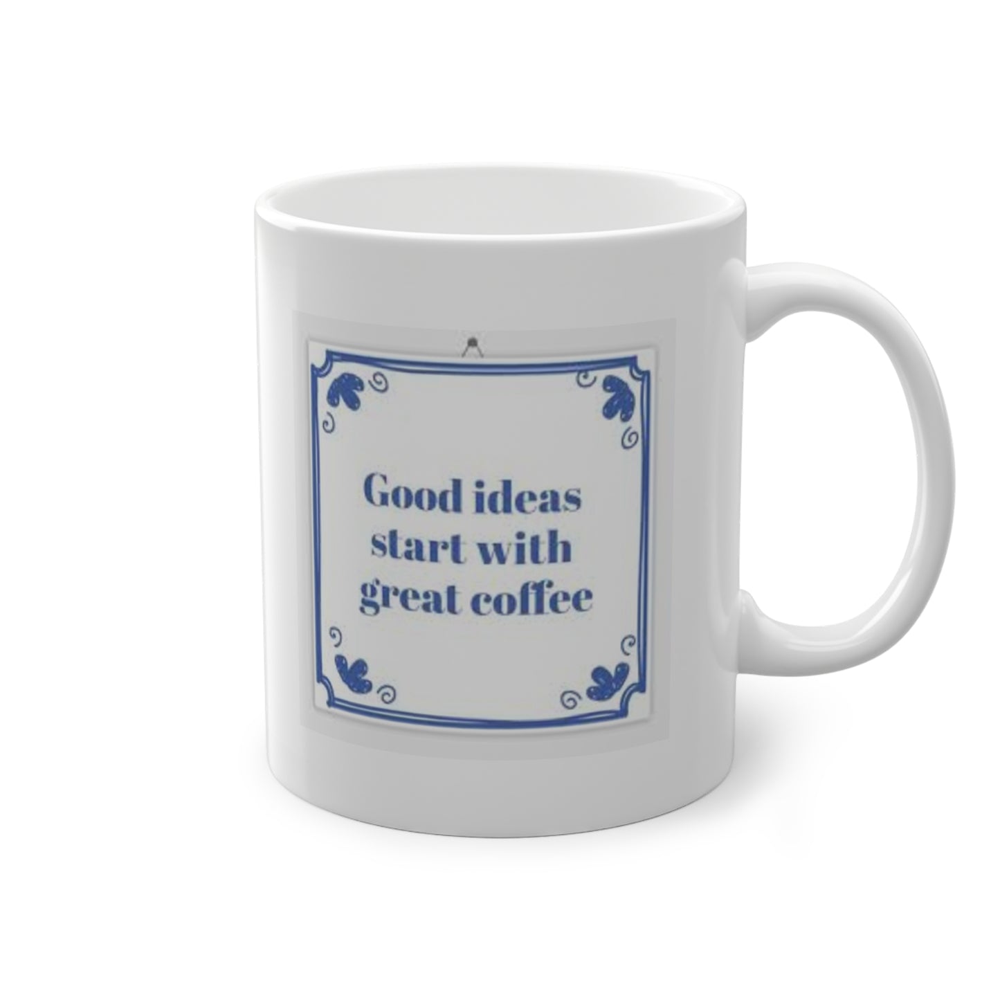'Good ideas start with great coffee' Mok