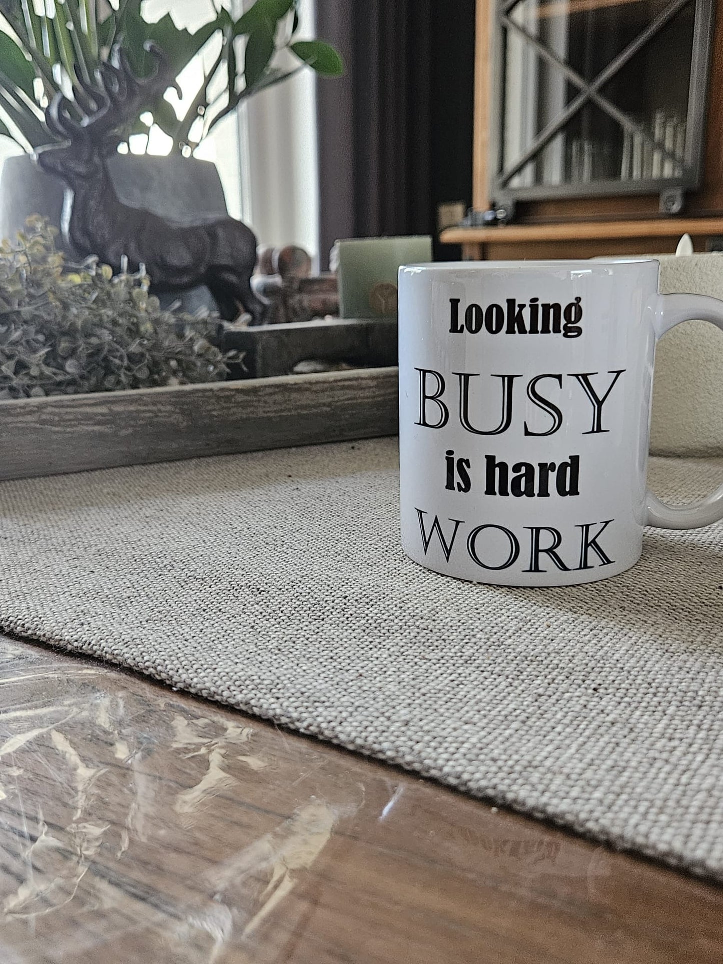 'Looking Busy Is Hard Work' Mok