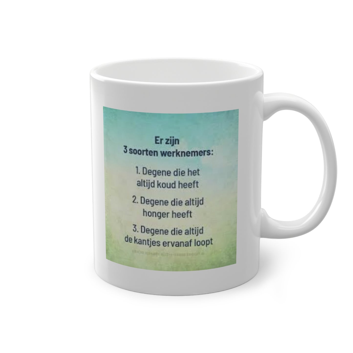 '3 Soorten Werknemers' Mok
