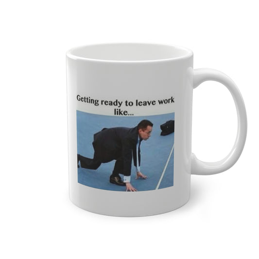 'Getting Ready To Leave Work Like...' Mok