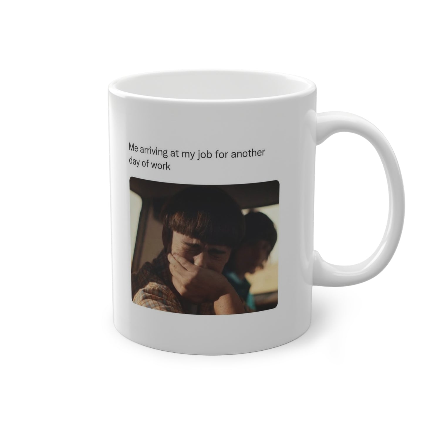 'Arriving For Another Day Of Work' Mok