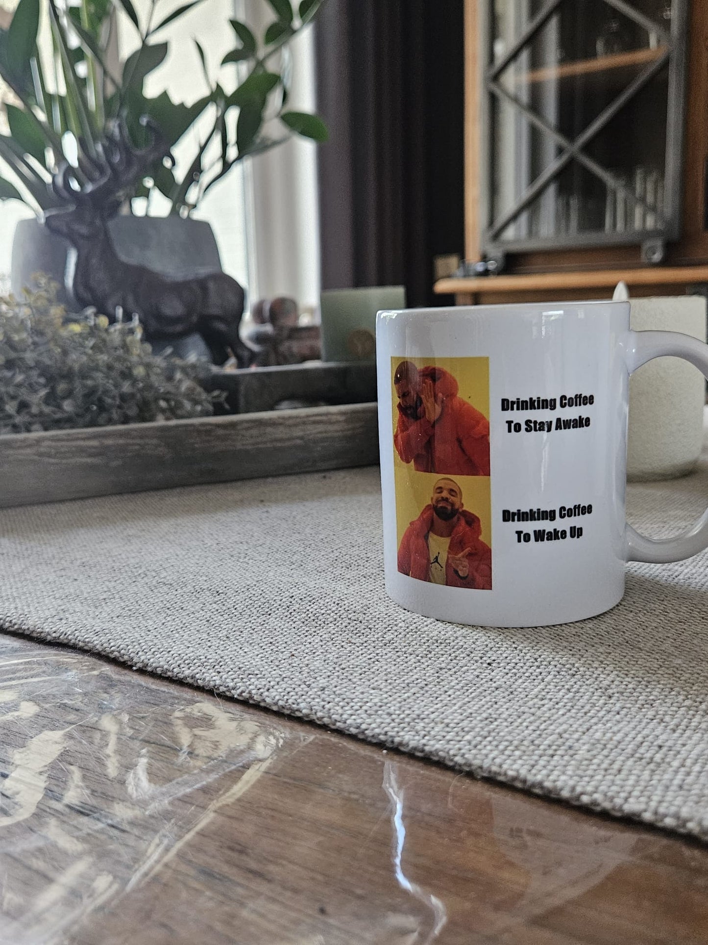 'Drinking Coffee To Wake Up' Mok