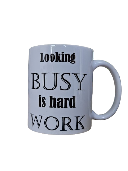 'Looking Busy Is Hard Work' Mok