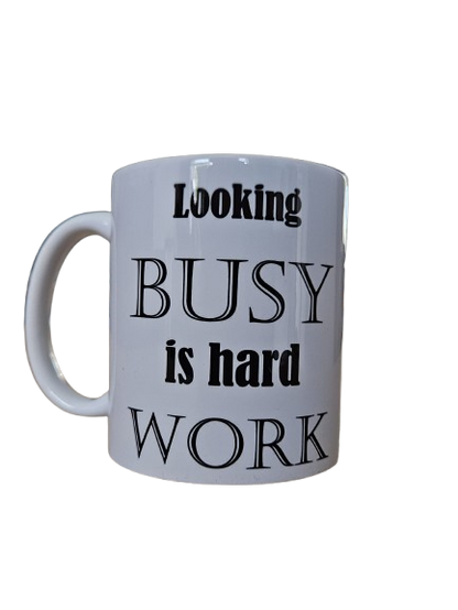 'Looking Busy Is Hard Work' Mok
